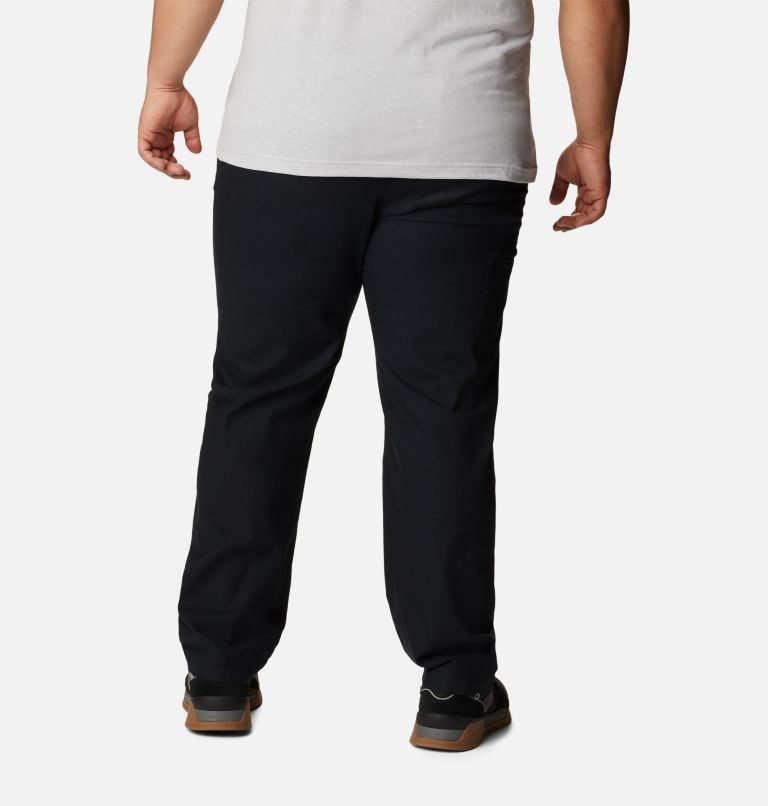 Men's Columbia Flex ROC Pants Black | Plus Size CA-ML36A